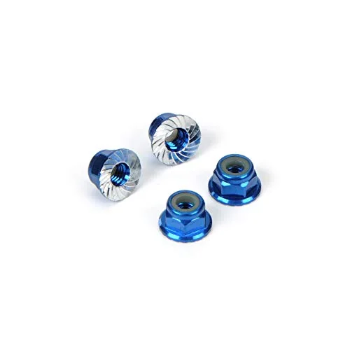 1/10 4mm Serrated Wheel Lock Nuts Any Vehicle with 4mm Axle