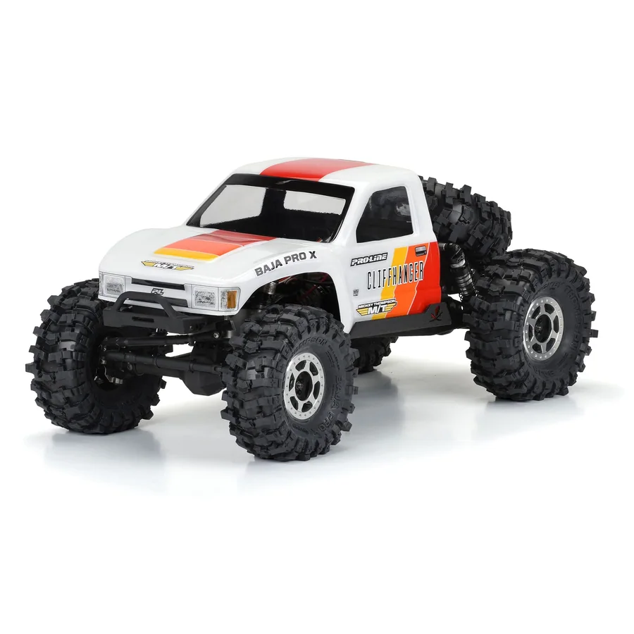 1/10 Cliffhanger HP Cab-Only Clear Body 12.3 Crawlers detail 3