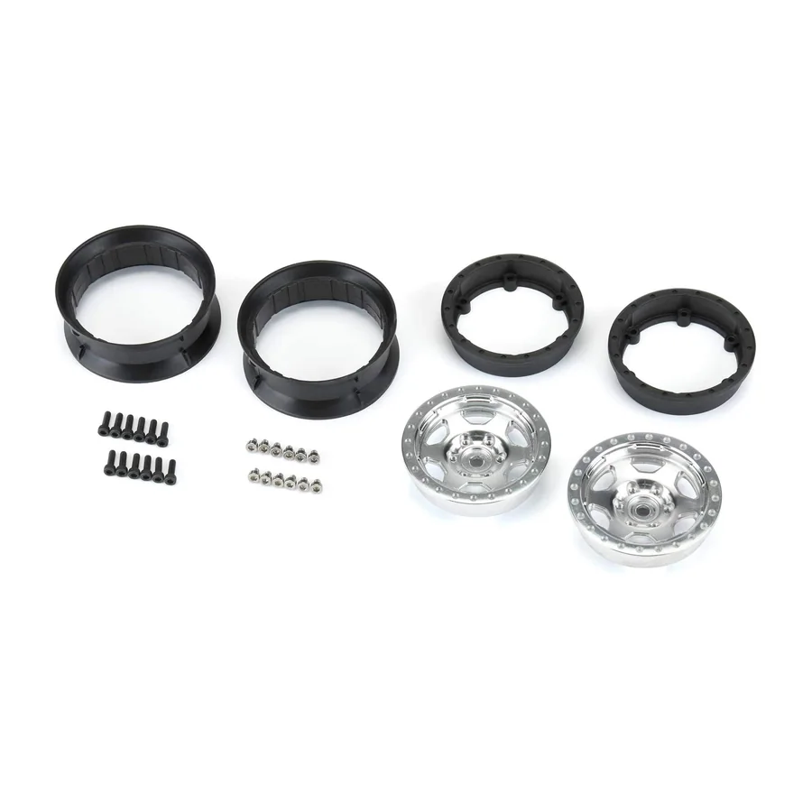 1/10 Crestline Aluminum Front/Rear 1.9" 12mm Rock Crawler detail 4