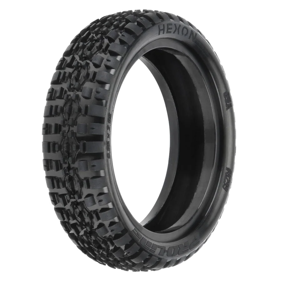 1/10 Hexon Z4 2WD Front 2.2" Carpet Buggy Tires (2) detail 1
