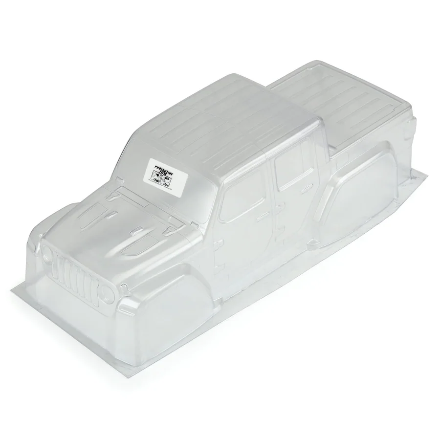 1/10 Jeep Gladiator Rubicon Clear Body Granite detail 2