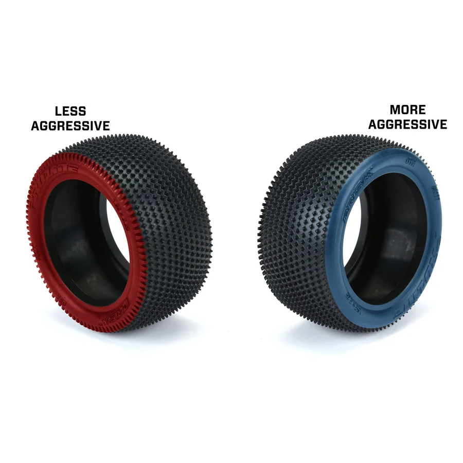 1/10 Prism 2.0 CR3 Rear 2.2 Crpet Buggy Tires detail 4