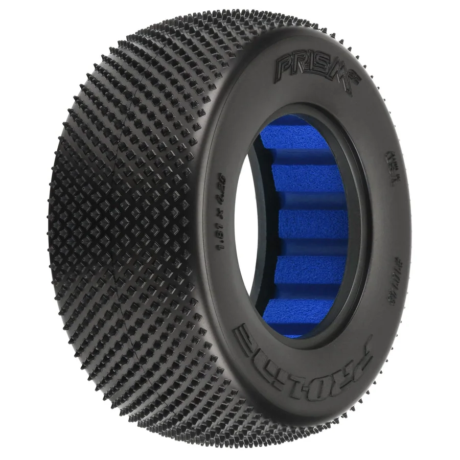 1/10 Prism CR3 Rear 2.2/3.0 Carpet SC Tires detail 1