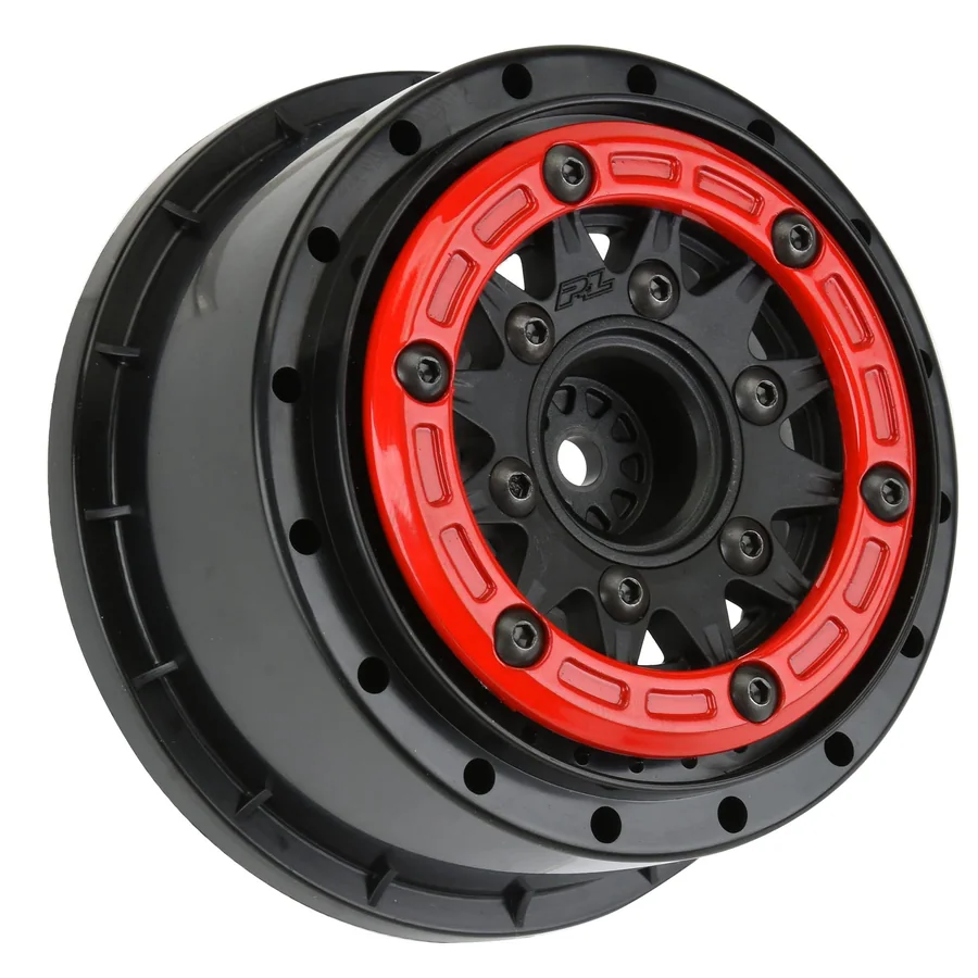 1/10 Raid Bead-Loc F/R 2.2/3.0 SC 2 Rd/Black detail 2