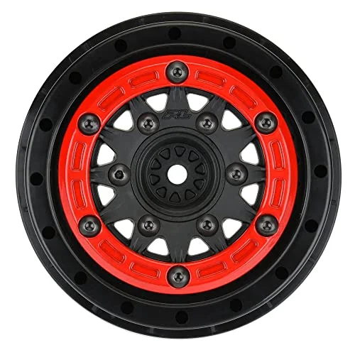 1/10 Raid Bead-Loc F/R 2.2/3.0 SC 2 Rd/Black