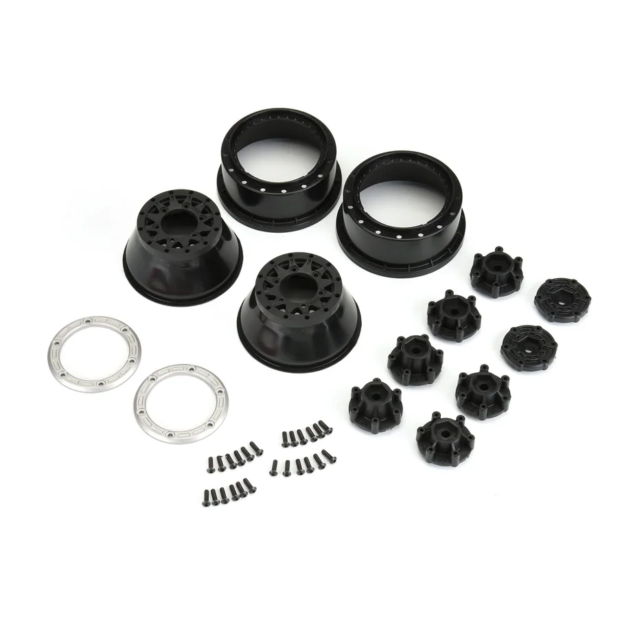 1/10 Raid Bead-Loc F/R 2.2/3.0 SC 2 Silvr/Black detail 4