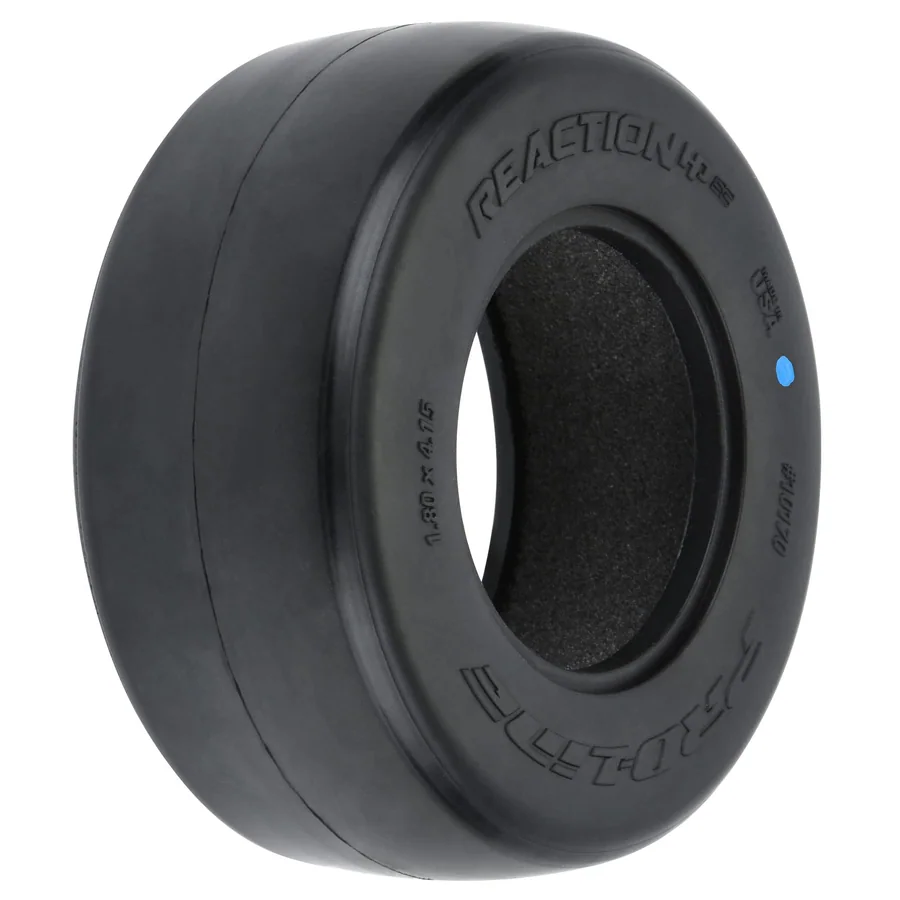 1/10 Reaction HP Ultra Blue Rear 2.2"/3.0" Drag Tires (2) detail 1