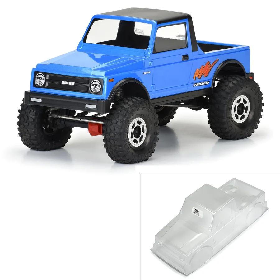1/10 Sumo L Clear Body 12.3 Wheelbase Crawlers detail 1