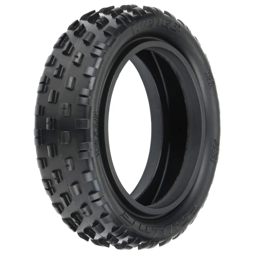 1/10 Wedge Gen 3 Z3 2 Wheel Drive Front 2.2" Carpet Buggy Tires detail 1