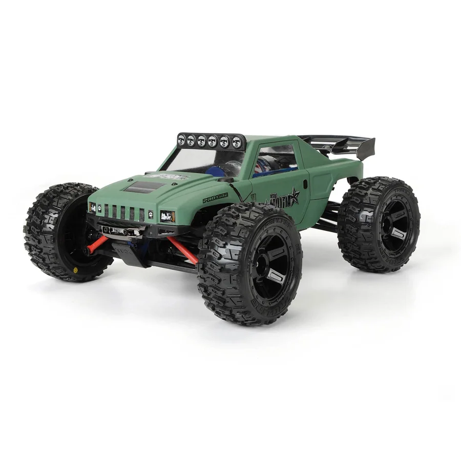 1/16 Trencher 2.2 M2 Tire Mounted Desperado Wheel E Revo detail 4