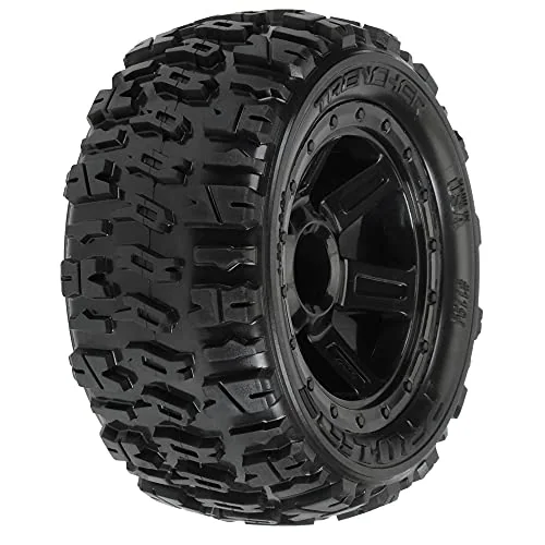 1/16 Trencher 2.2 M2 Tire Mounted Desperado Wheel E Revo