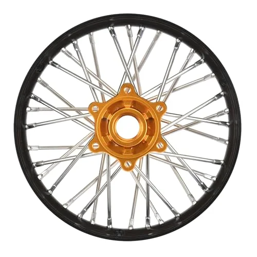 1/4 Pro-Spec Aluminum V2 Bead Rear Wheel Assembled Black/Gold
