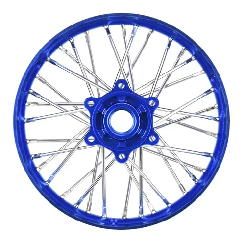 1/4 Pro-Spec Aluminum V2 Bead Rear Wheel Assembled Blue