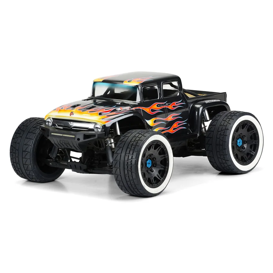 1/5 Pre-Cut 1956 Ford F-100 Clear Body for X-MAXX detail 3