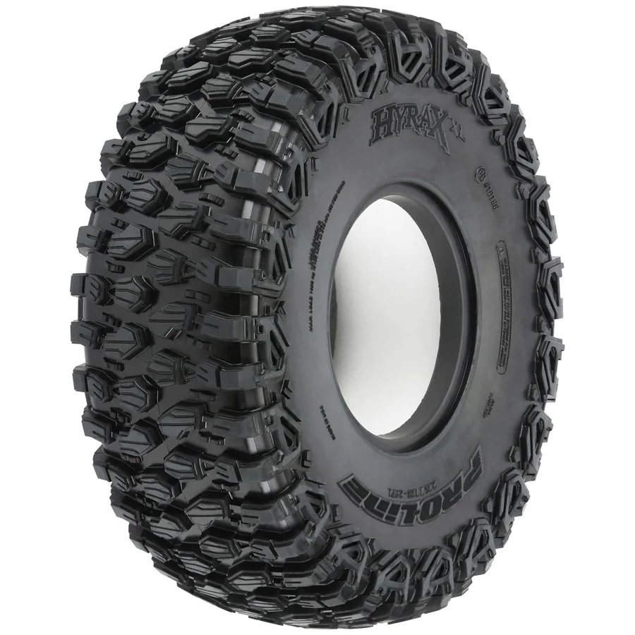 1/6 Hyrax XL G8 Front/Rear 2.9 Rock Crawling Tires detail 1
