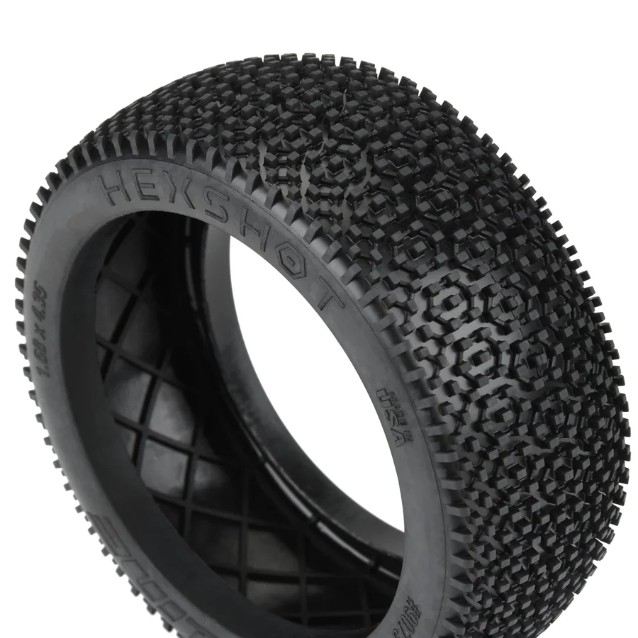 1/8 Hex Shot S3 F/R Off-Road 18 Buggy Tires detail 4