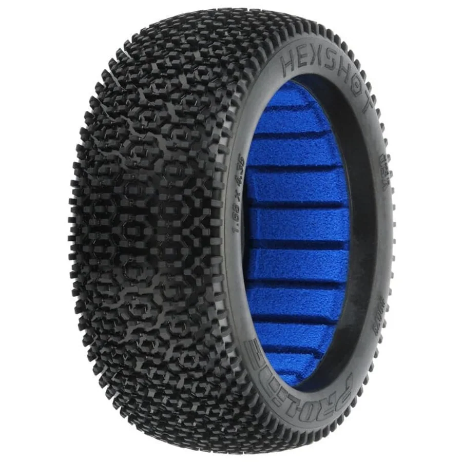 1/8 Hex Shot S4 F/R Off-Road 18 Buggy Tires detail 1