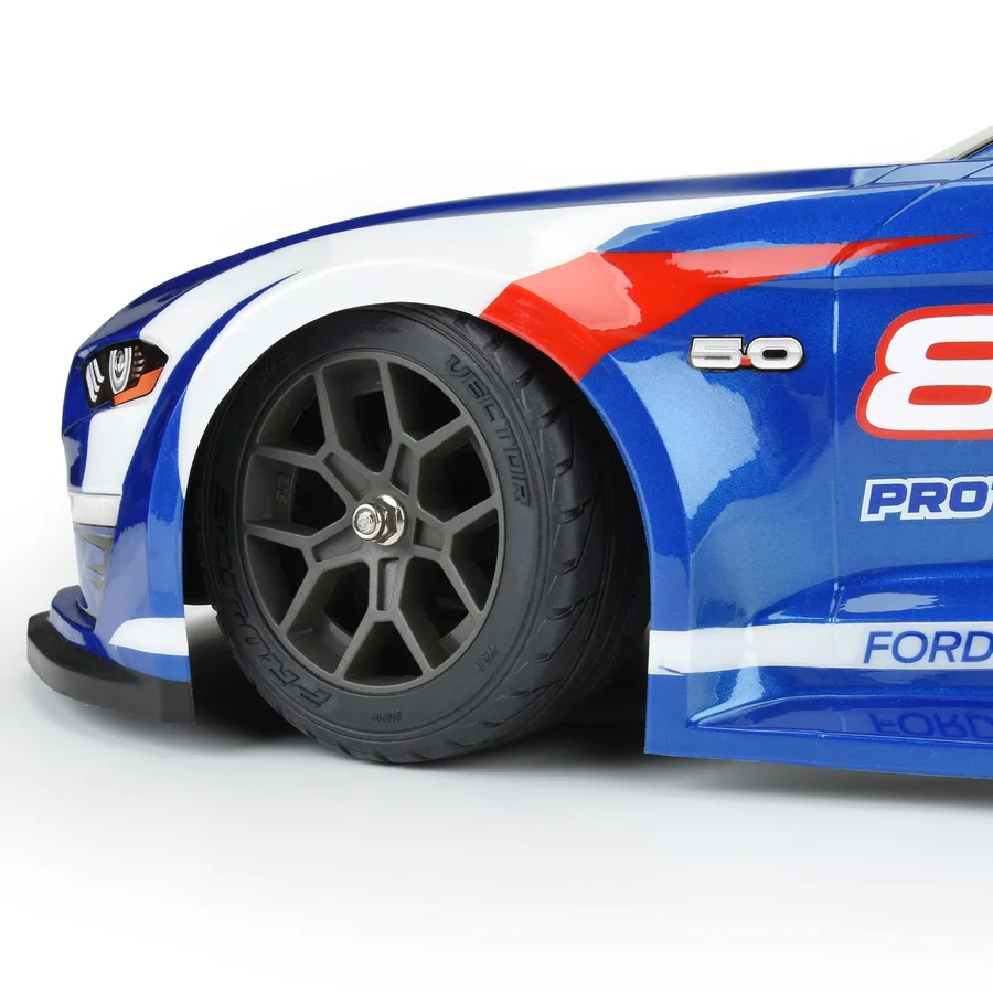 1/8 Vector S3 F/R 35/85 2.4 BELTED Mounted 14mm Gray detail 4
