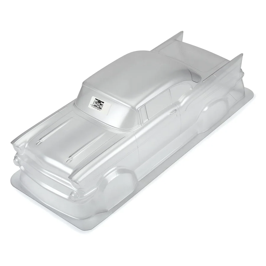 1957 Chevy Bel Air Avenger Edition Clear Body for Losi LMT detail 2