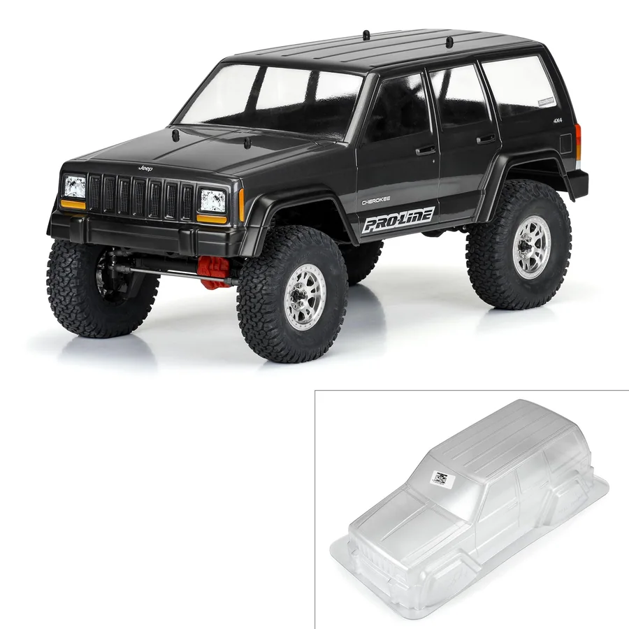 2001 Jeep Cherokee Clear Body for 12.3 inches 313mm Wheelbase detail 1