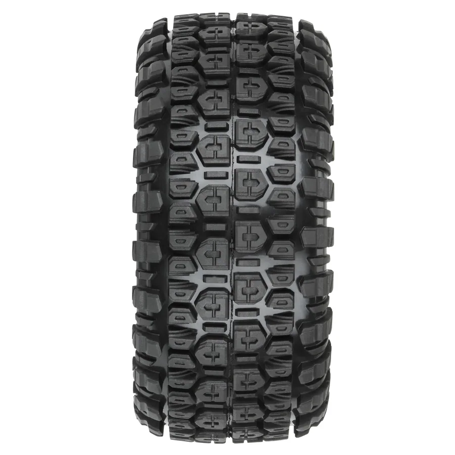 Aztek SC 2.2"/3.0" M2 Medium Tires Mounted on Raid Black 6x30 detail 2