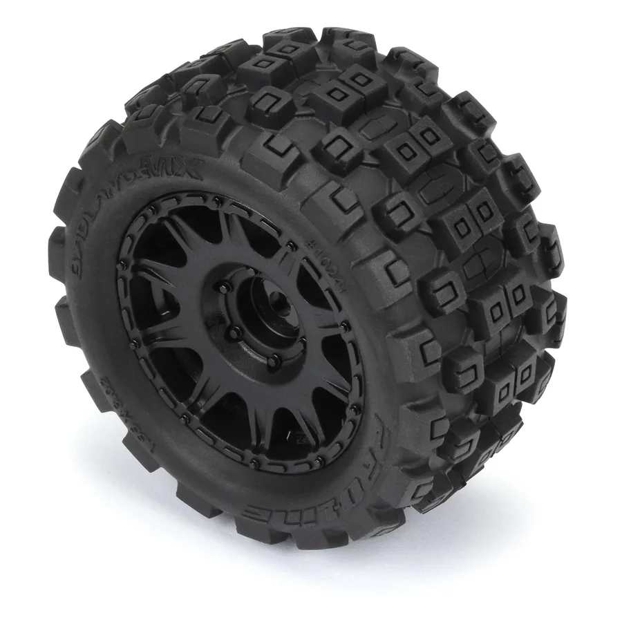 Badlands MX 1.85" All-Terrain Truck Tires 4 Mounted on Raid detail 3