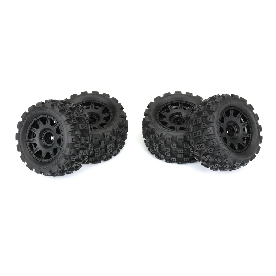 Badlands MX 1.85" All-Terrain Truck Tires 4 Mounted on Raid detail 4