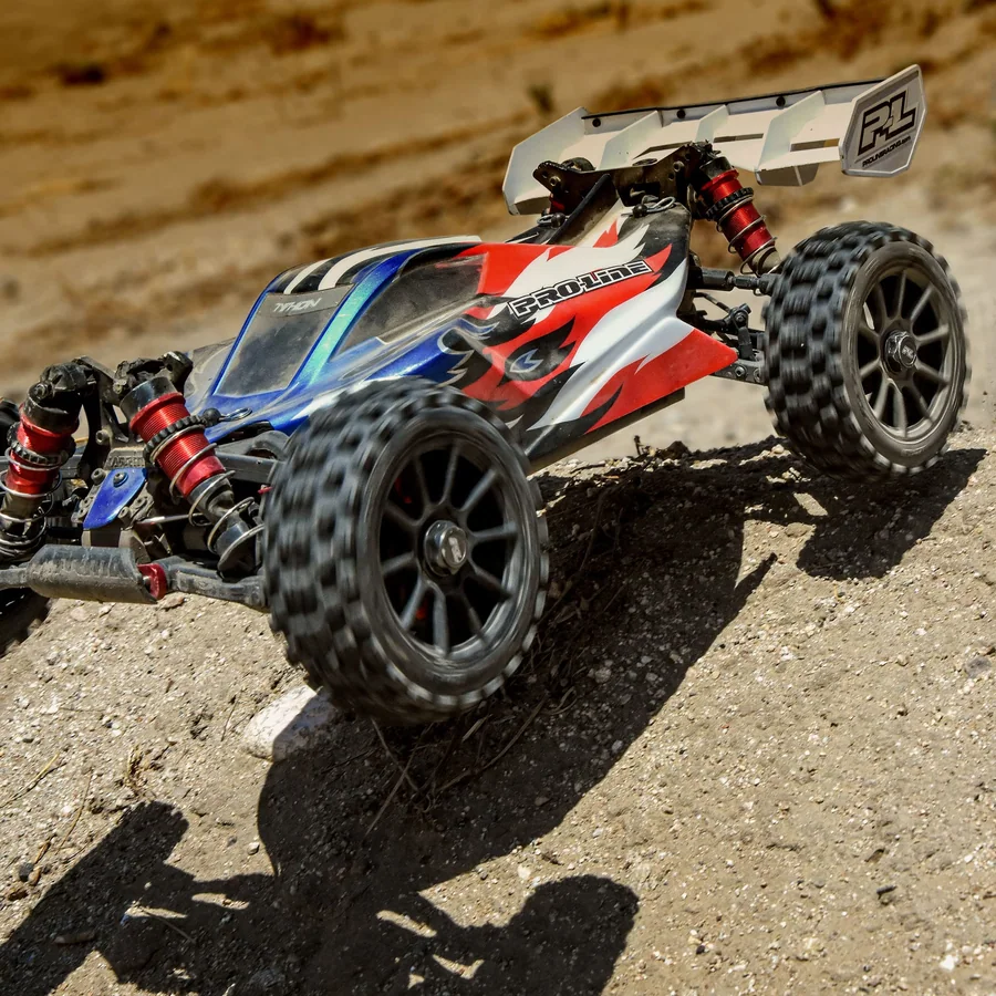 Badlands MX M2 1/8 Mounted Mach 10 Black Wheels F/R detail 4