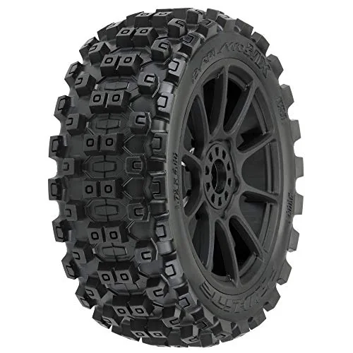 Badlands MX M2 1/8 Mounted Mach 10 Black Wheels F/R
