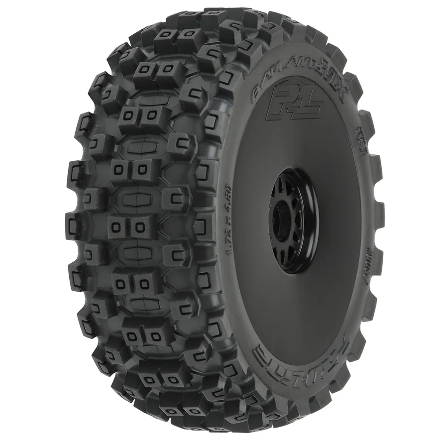 Badlands MX M2 18 Buggy Mounted Black Wheels F/R detail 1