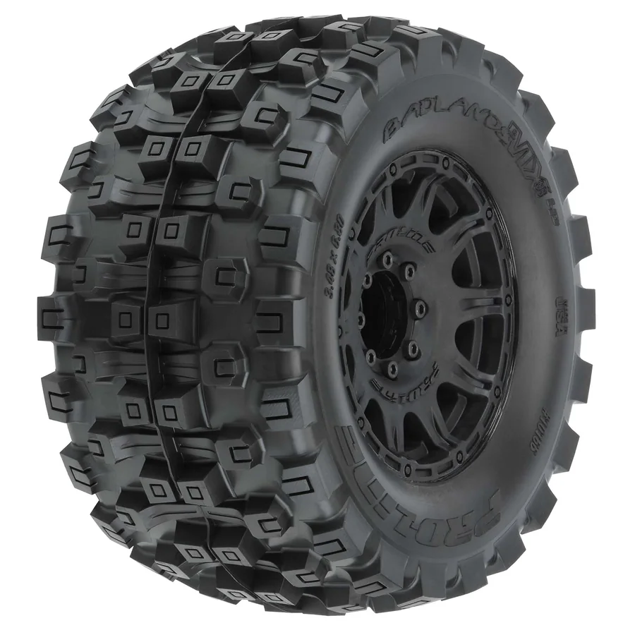 Badlands MX38 HP 3.8 BELTD Mounted Raid 8x32 17mm F/R detail 1