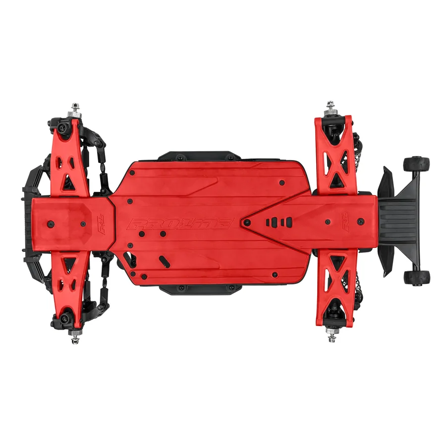 Bash Armor Chassis Protector Red for ARRMA 3S Short Wheelbase detail 3