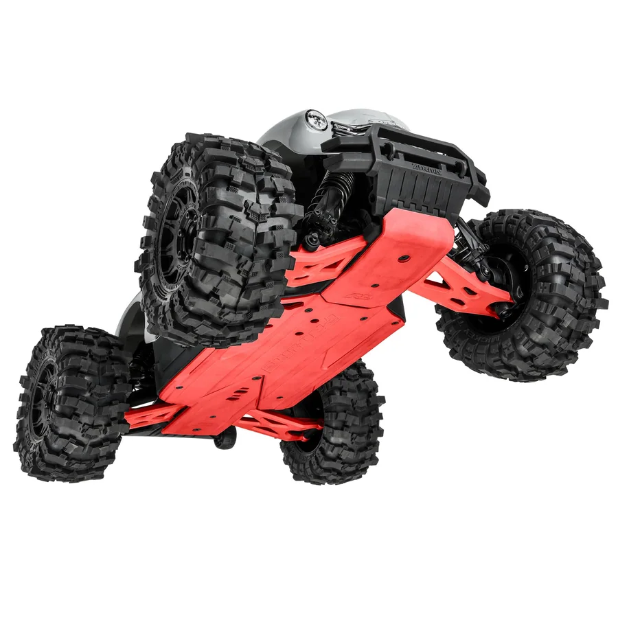 Bash Armor Chassis Protector Red for ARRMA 3S Short Wheelbase detail 4