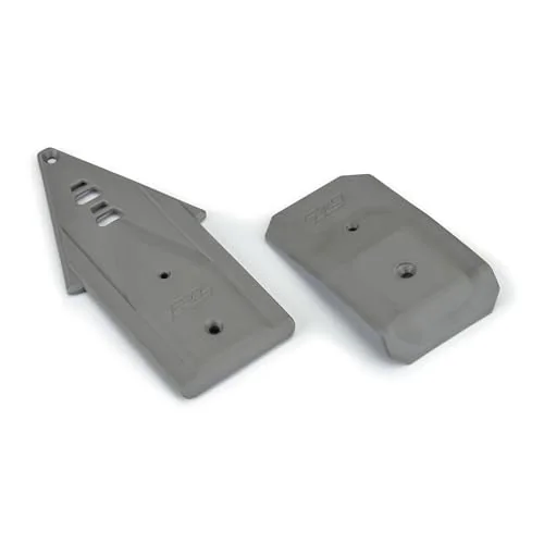 Bash Armor F/R Skid Plates Stone Gray for ARRMA 3S Vehicles