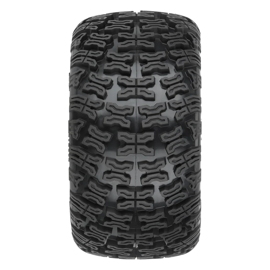 Bonesaw 2.8" All-Terrain Truck Tires Mounted on Raid Black 6x30 detail 2