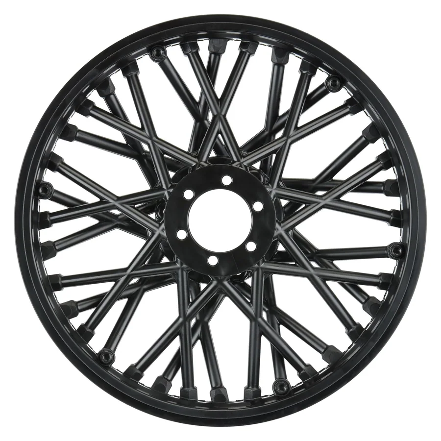 Bullyspoke V2 Bead Front Wheel Black For PM-MX detail 1