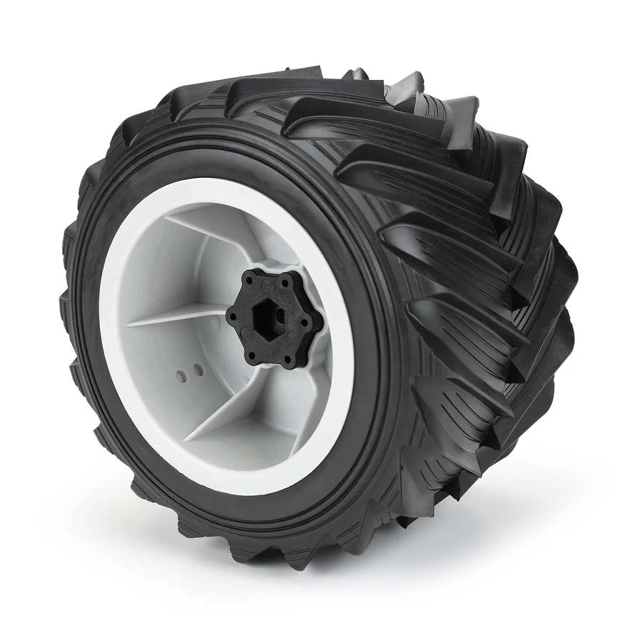 Demolisher 2.6/3.5 Mounted Gray Wheels LMT F/R detail 3