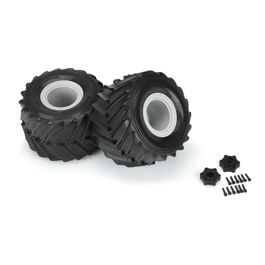 Demolisher 2.6/3.5 Mounted Gray Wheels LMT F/R detail 4