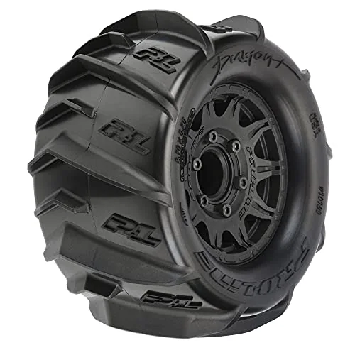 Dumont 2.8 Sand/Snow Mounted Raid Black Wheels F/R
