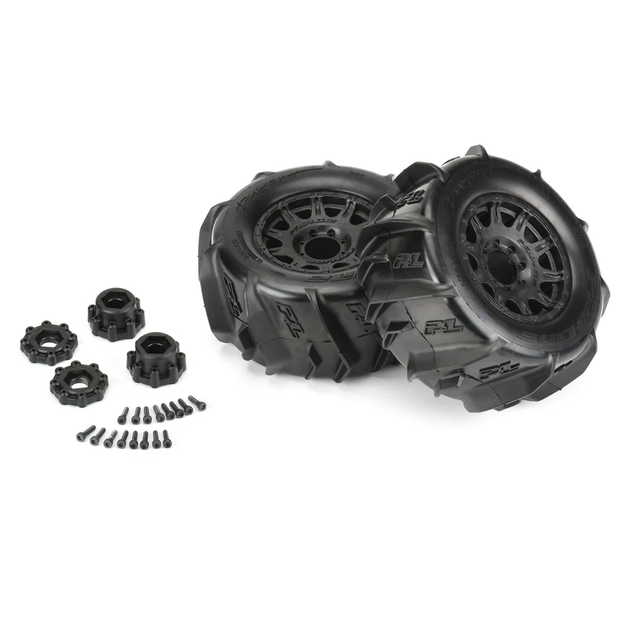 Dumont 3.8 Paddle Mounted on Raid Black 17mm F/R detail 3