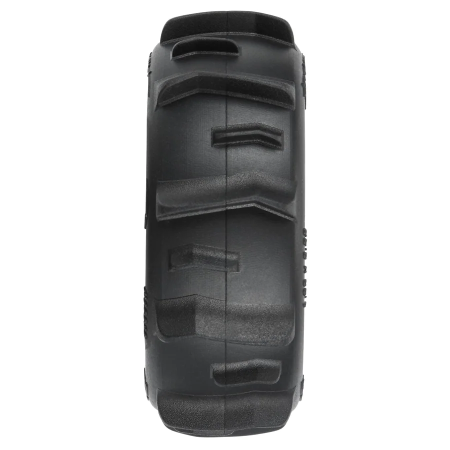 Dumont F/R Tires Mounted 12mm Hex Black Mach 10 4 for Arrma detail 2