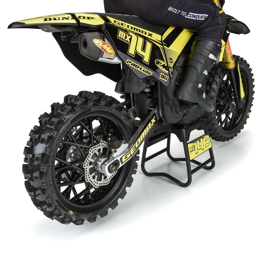 Dunlop Geomax MX14 V2 Bead CR4 Rear Tire Mounted Bullyspoke detail 4