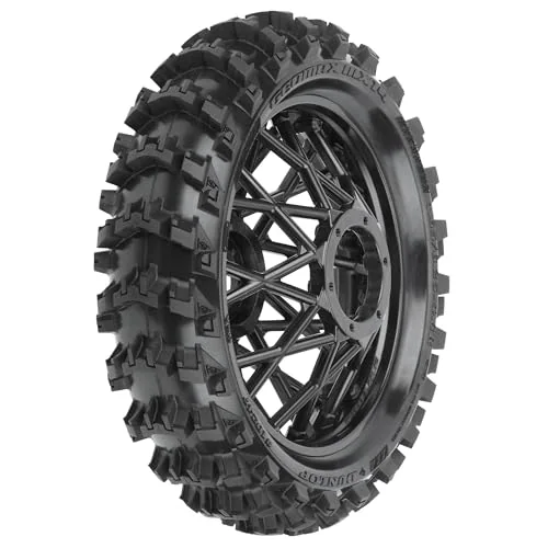 Dunlop Geomax MX14 V2 Bead CR4 Rear Tire Mounted Bullyspoke