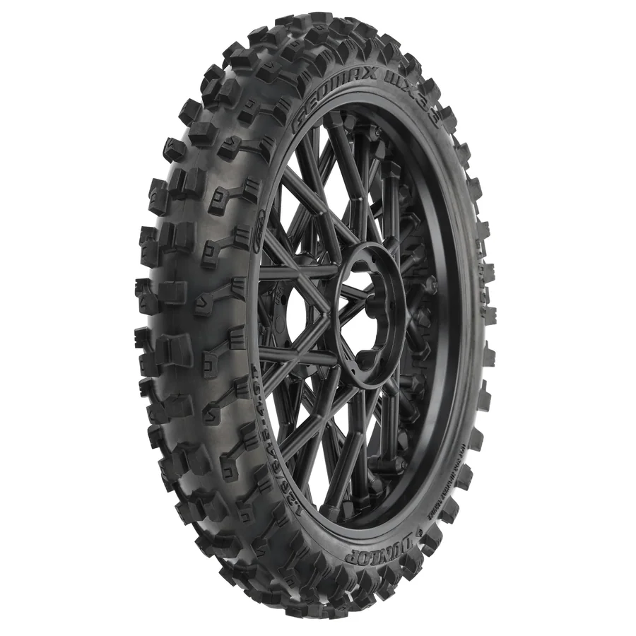 Dunlop Geomax MX33 V2 Bead CR4 Front Tire Mounted Bullyspoke detail 1