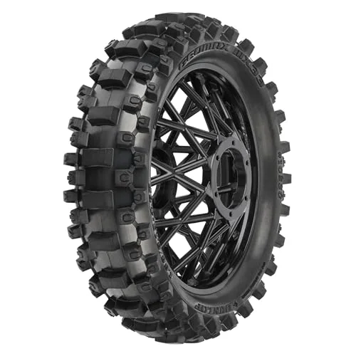 Dunlop Geomax MX33 V2 Bead CR4 Rear Tire Mounted Bullyspoke