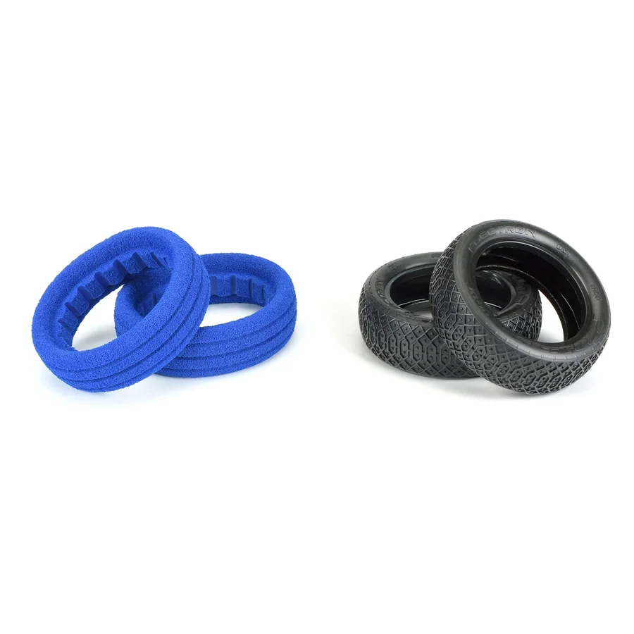 Electron 2.2 2 Wheel Drive S3 Buggy Front Tires detail 3