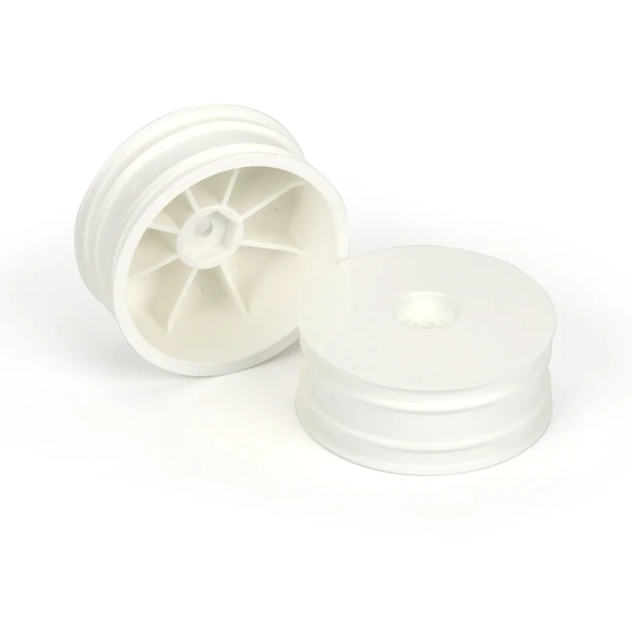 Front Velocity 2.2 Hex Wheel White RB5 12mm Hex B4.1 detail 2