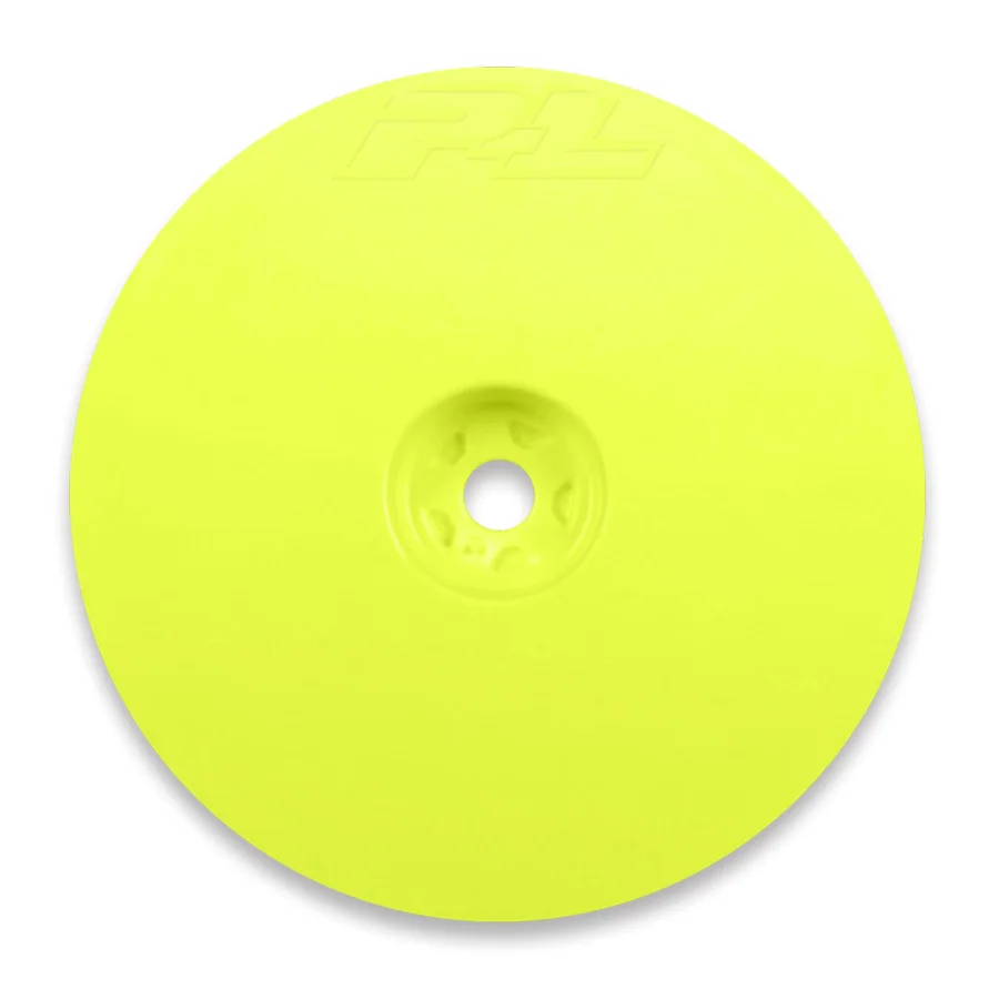 Front Velocity 2.2 Hex Wheel Yellow RB5 12mm Hex B4.1 detail 1