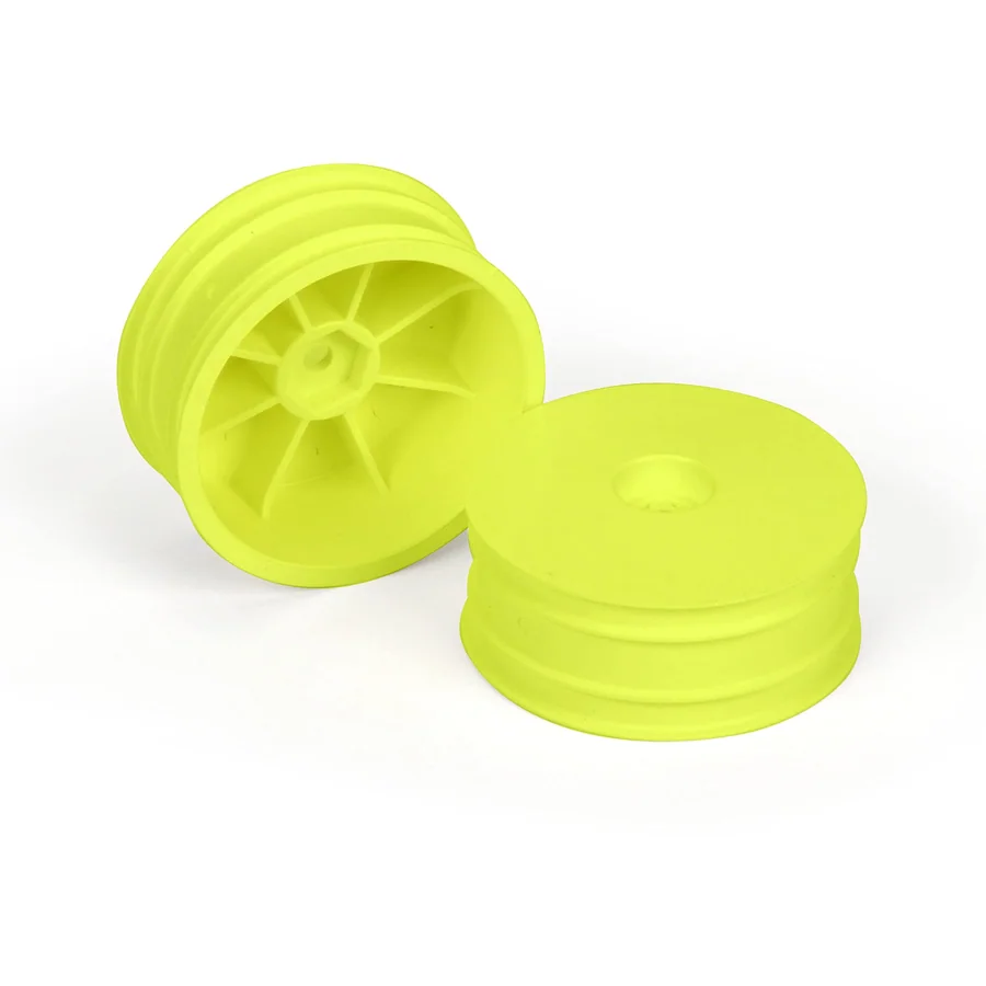 Front Velocity 2.2 Hex Wheel Yellow RB5 12mm Hex B4.1 detail 2