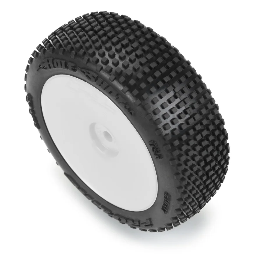 Hole Shot 3.0 Buggy Tires Mounted Velocity White Wheels for detail 3
